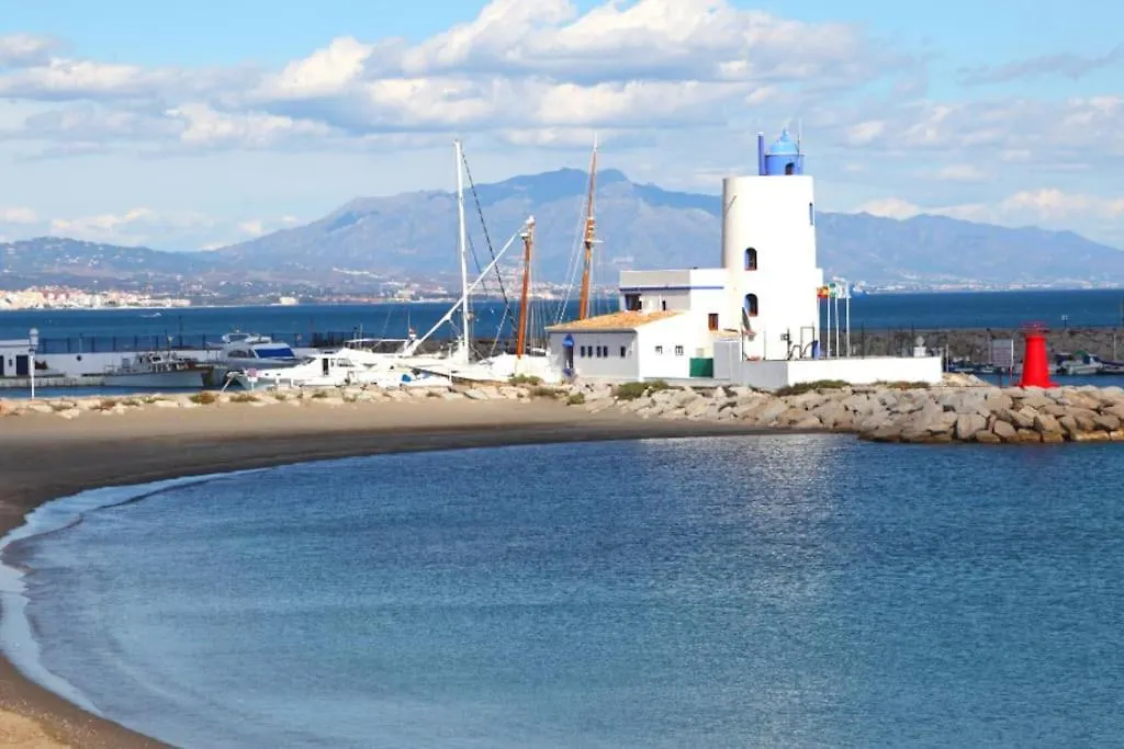 Apartamento Entero Con Solarium En Sabinillas, Con Piscina Y Al Lado Del Puerto De La Duquesa Manilva 0*,